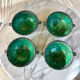 Ceramic set of cups and plates Tamegroute Morocco