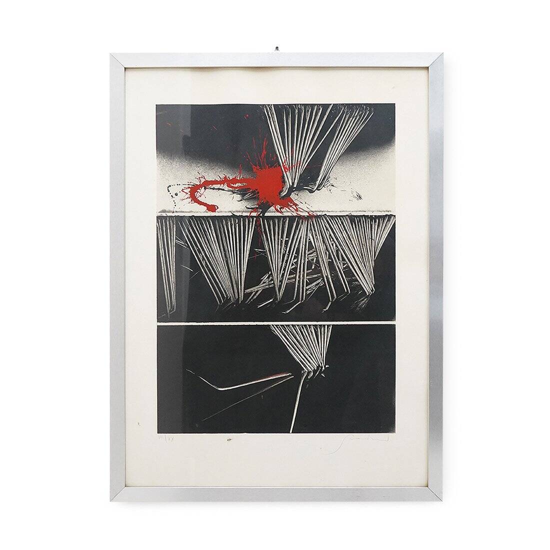 Emilio Scanavino, Composition, Colour Lithograph on Paper, 1970s