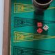 Grande boîte de jeu du jacquet, backgammon Dames