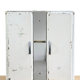 Vintage white metal medicine cabinet