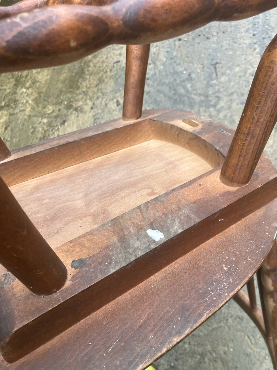 Baumann wooden bistro chair