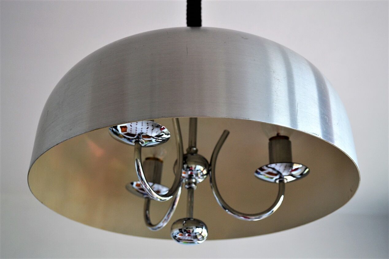 Vintage brushed aluminum suspension Germany 1970