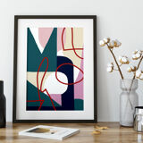 Garden - A3 signed art print, unframed
