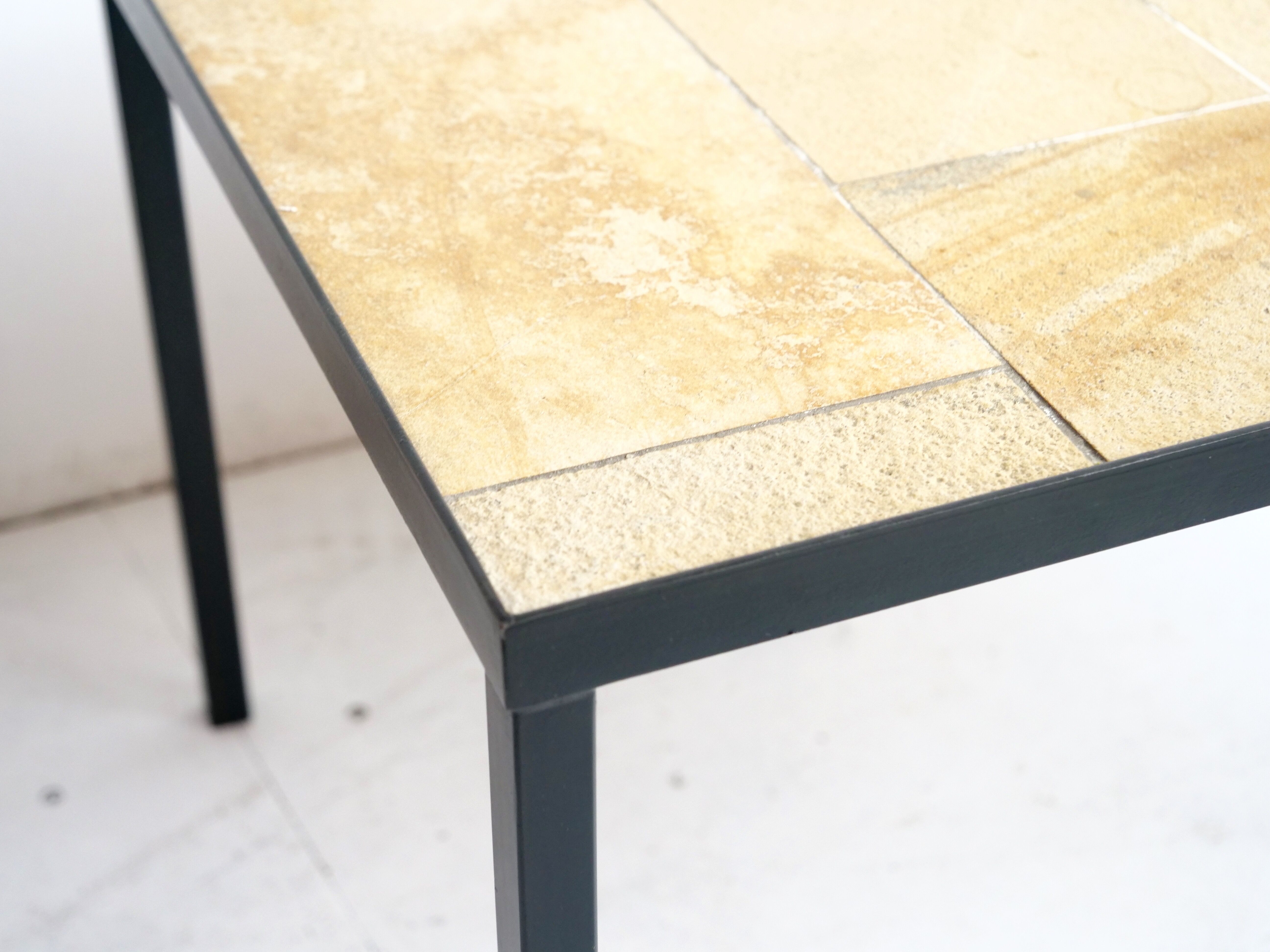 French stone mosaic coffee table year 50