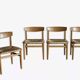 4 chaises Borge Mogensen