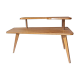 Small tripod shelf Vintage double tray