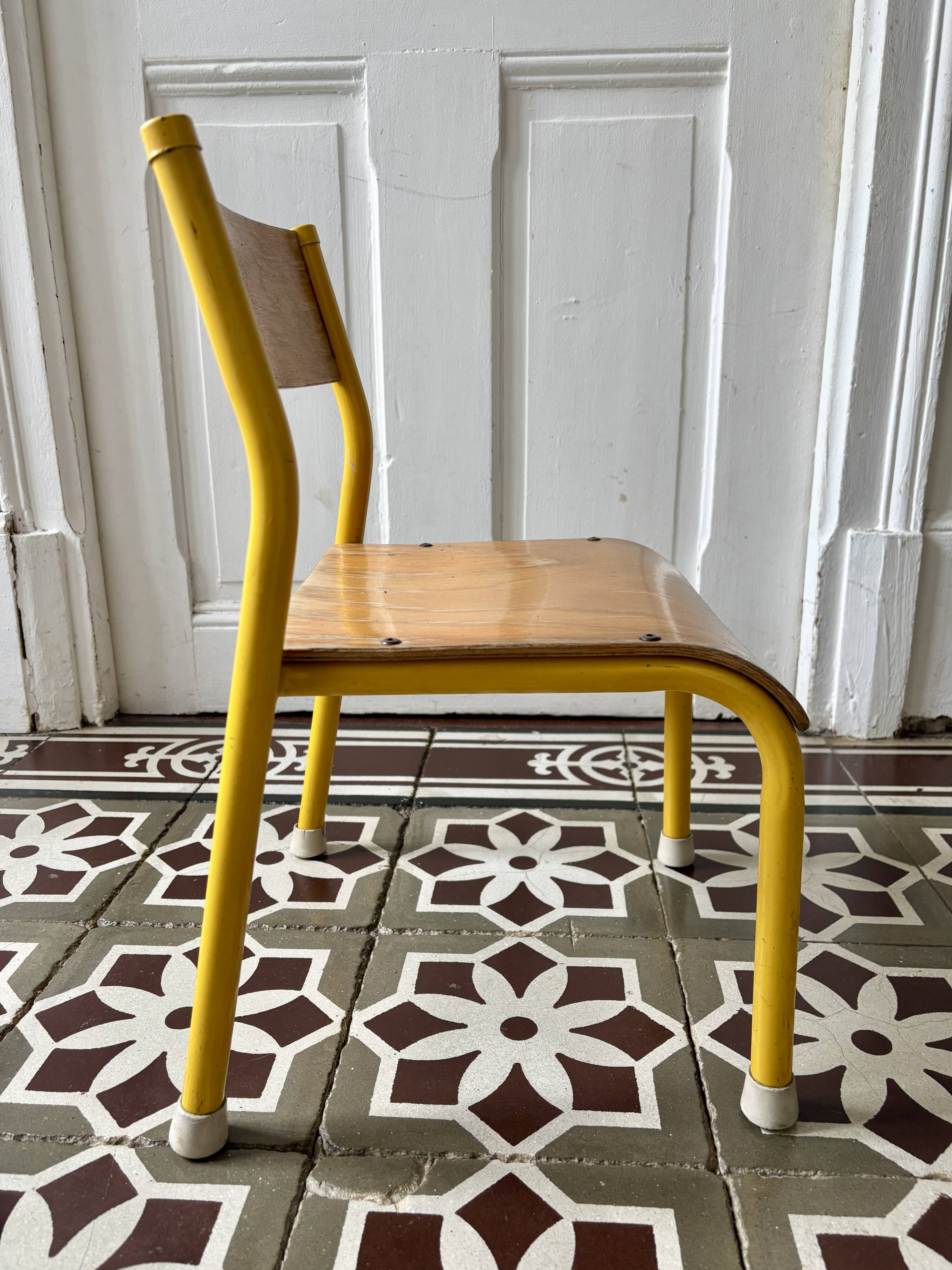 Old school chair for children