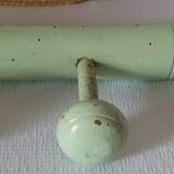 Vintage bamboo wall coat rack