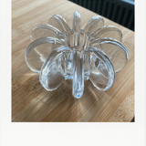 Crystal candle holder