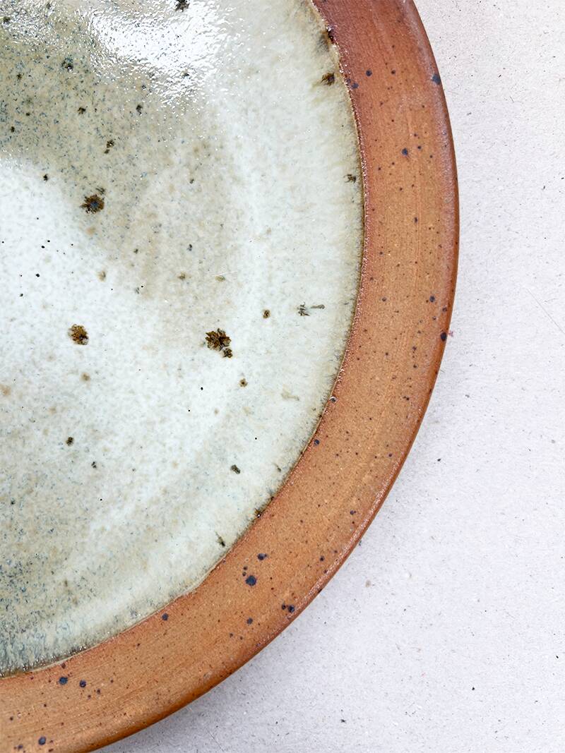 Ceramic plate signed Steen Kepp