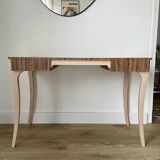 Bureau marqueté zebrano