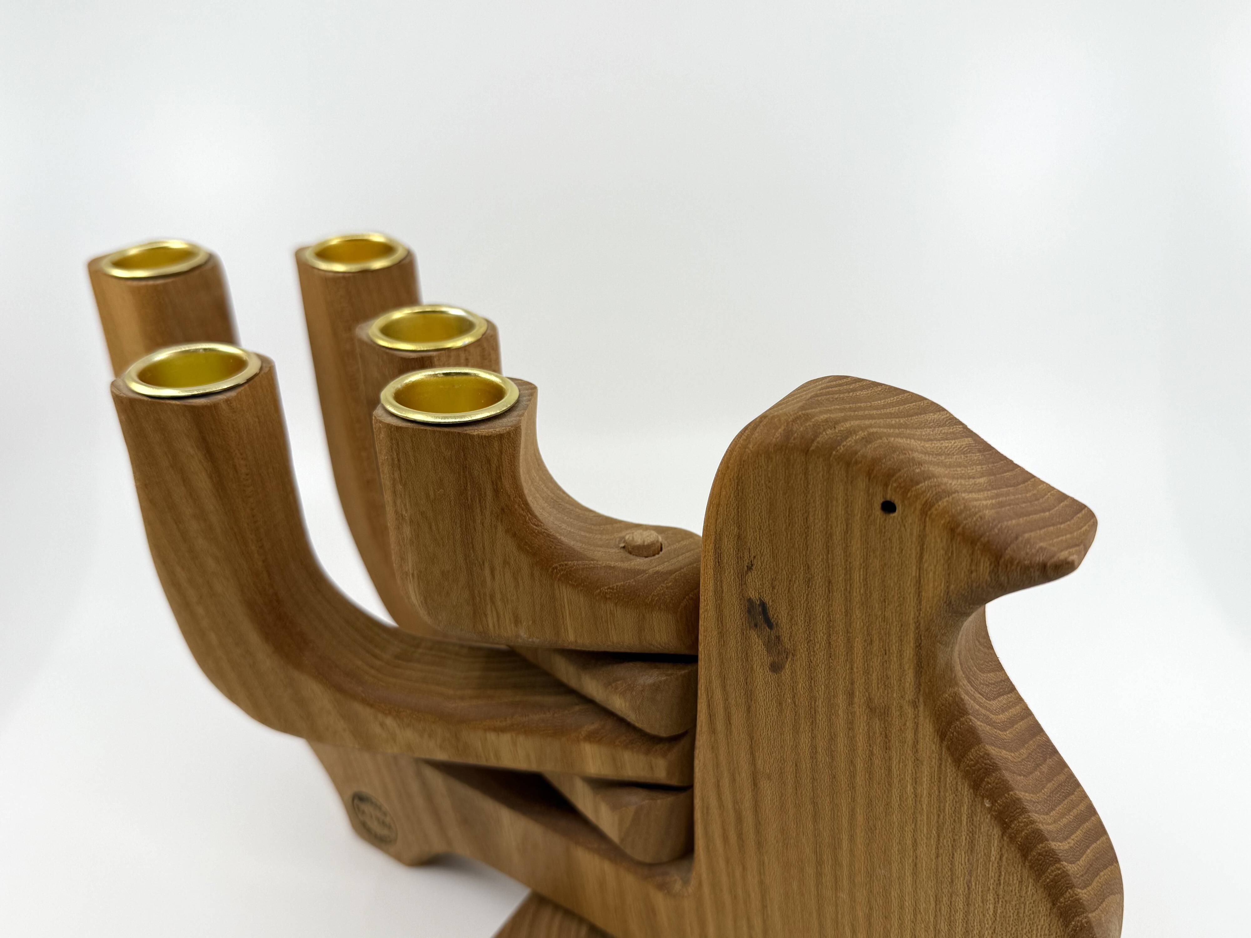 Dove Candlestick Holder • Carl Nelson • Sweden Circa 1970