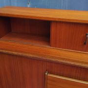 MEUBLIT vintage bed and desk furniture from the 50s and 60s, teak