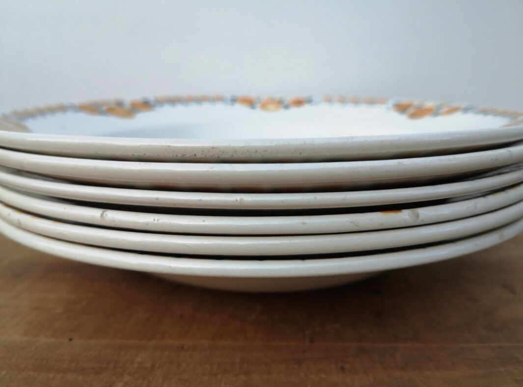 Old hollow plates Cotentin St Amand