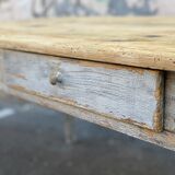 Ancient table in fir