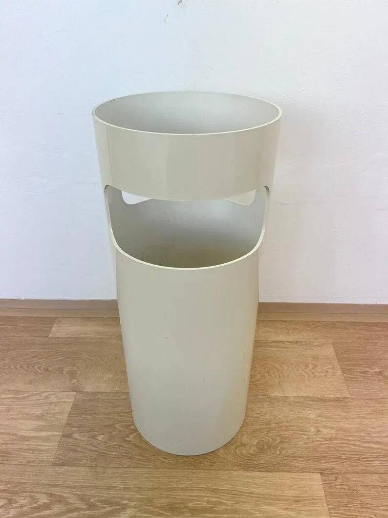 Gino Colombini Midcentury Large Umbrella Stand for Kartell, Italy, 1970s