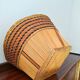 Vintage Mossi woven straw basket - Handicraft