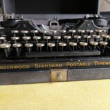 Antique Underwood Standard Portable Typewriter USA 1915-1920
