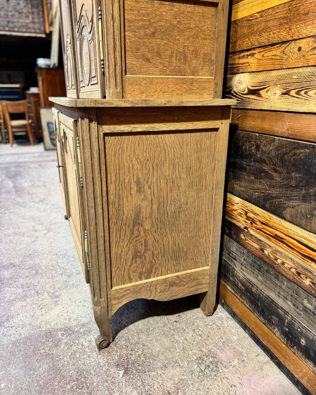 Antique sandblasted dresser