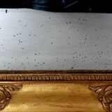 Frame and mirror circa 1830 47x41x6.5 cm gilded stucco wood SB618