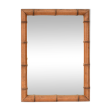 Bamboo mirror 40 x 30 cm