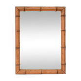 Miroir en bambou 40 x 30 cm