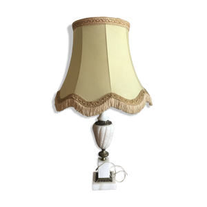 lampe à pied en albâtre