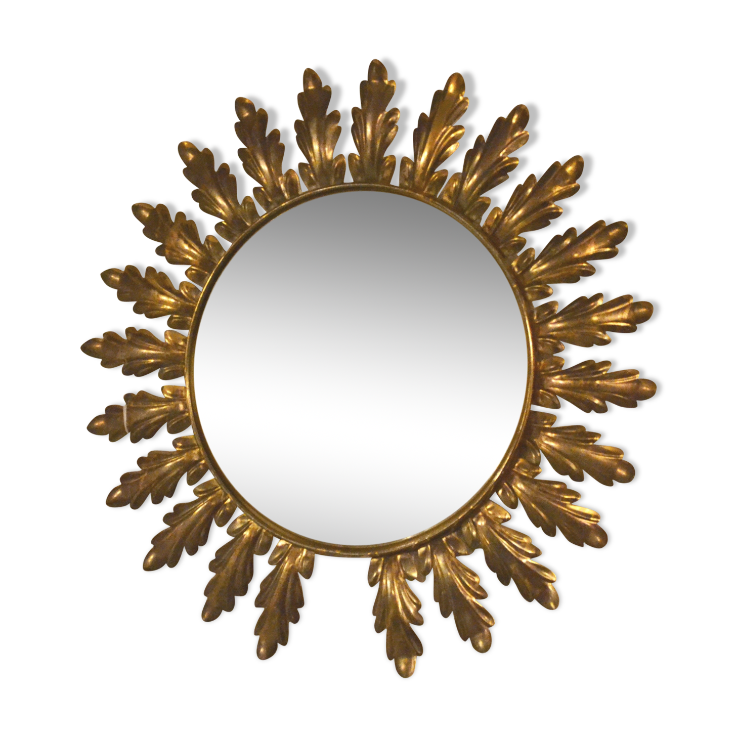 Miroir soleil bombé 50x50cm