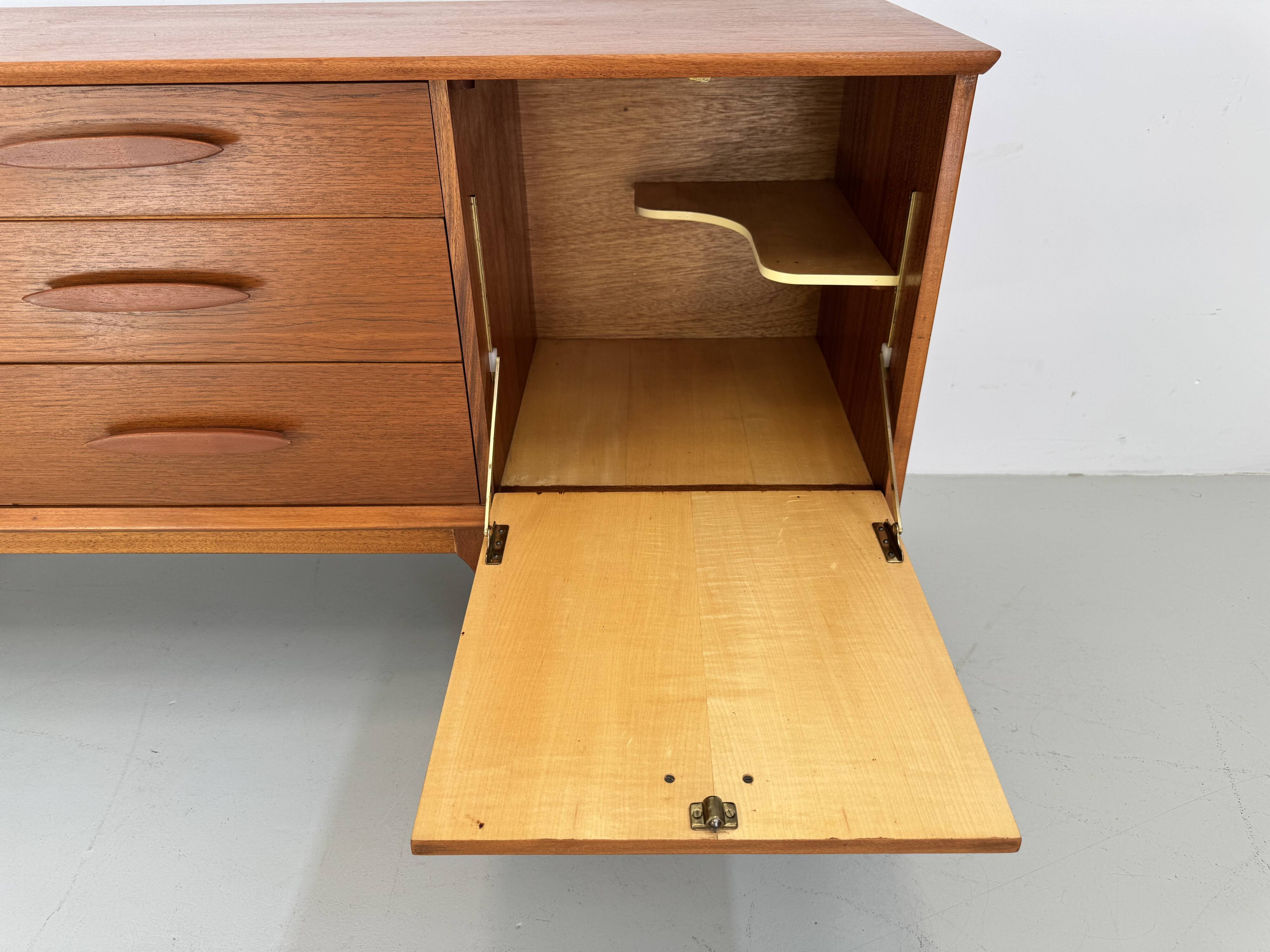 Vintage sideboard by Jentique from the 1960s.