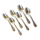 6 vintage silver metal tablespoons 2106267