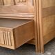 Armoire parisienne art déco bois brut