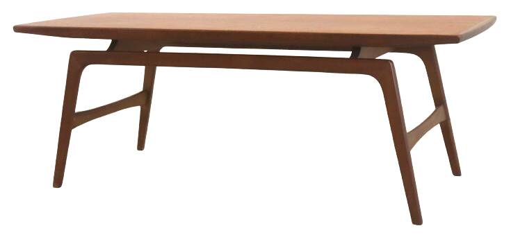 mid century teak Coffee table 'Midwolda'