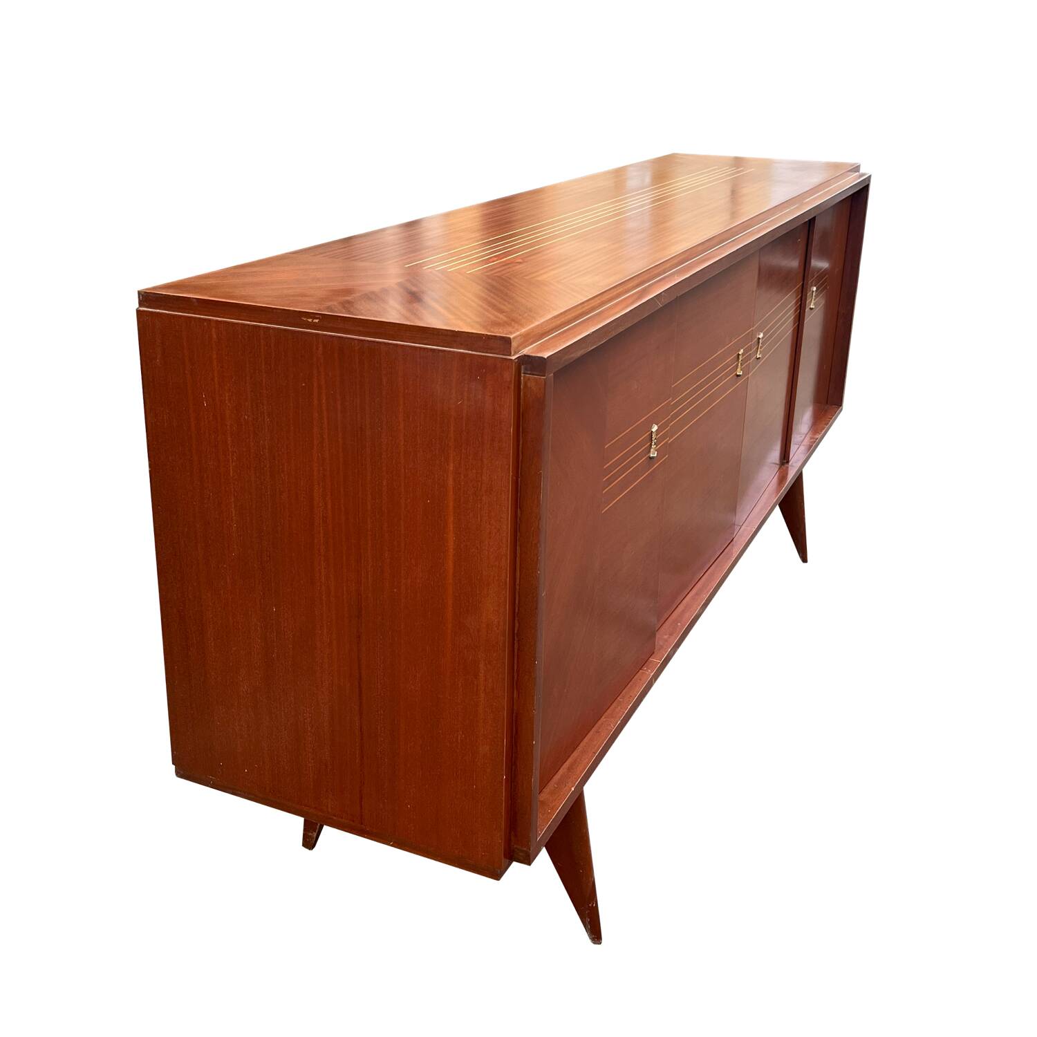 Large solid wood sideboard