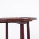 Thonet. Pair of side tables with 2 tops in stained beech. 1900s.