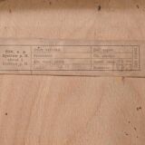 Set of 2 Czechoslovak chairs TON Bystrice Thonet White and Blue