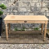 Raw wood farm table 1920