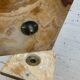 Presentation column in Onyx Pedestal turning XX century