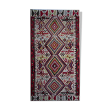 Vintage handmade turkish wool rug 156 x 312 cm