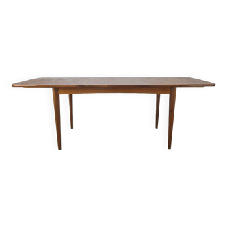 Table à manger design danois teck scandinave 1960