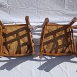 Set Of Straw Chairs
