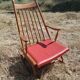 Guillemas vintage Scandinavian style rocking chair.