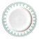 Boch Frères Keramis round dish in green ironstone, "Bonaparte" service