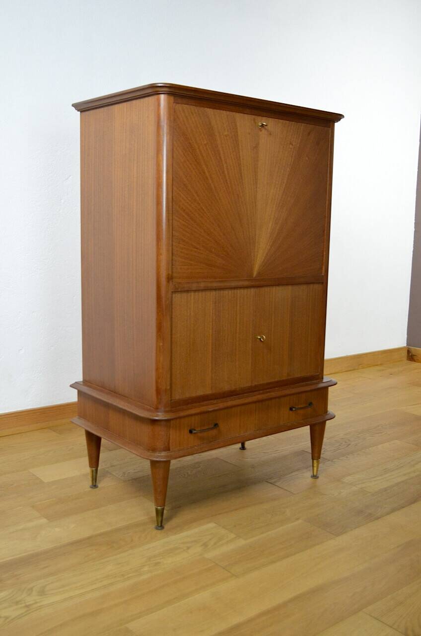 Art Deco Mahogany Secretary