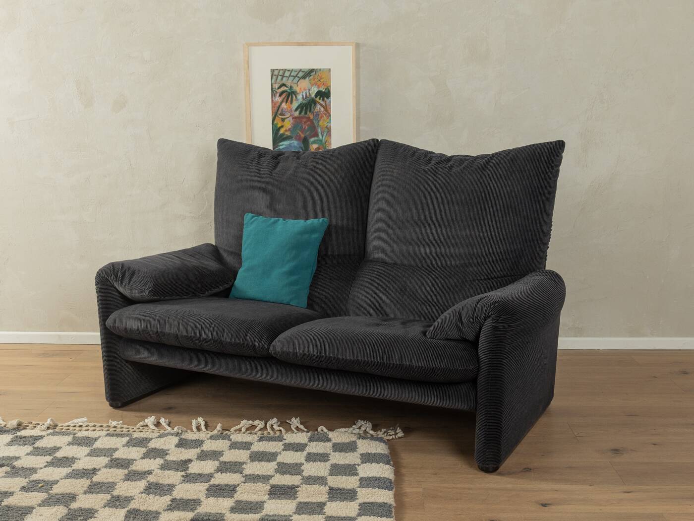 675 MARALUNGA Sofa, Vico Magistretti, Cassina, vintage