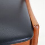 Set of 6 Korup Stolefabrik teak chairs in the style of Kai Kristiansen