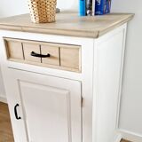 Bahut jam maker solid pine white