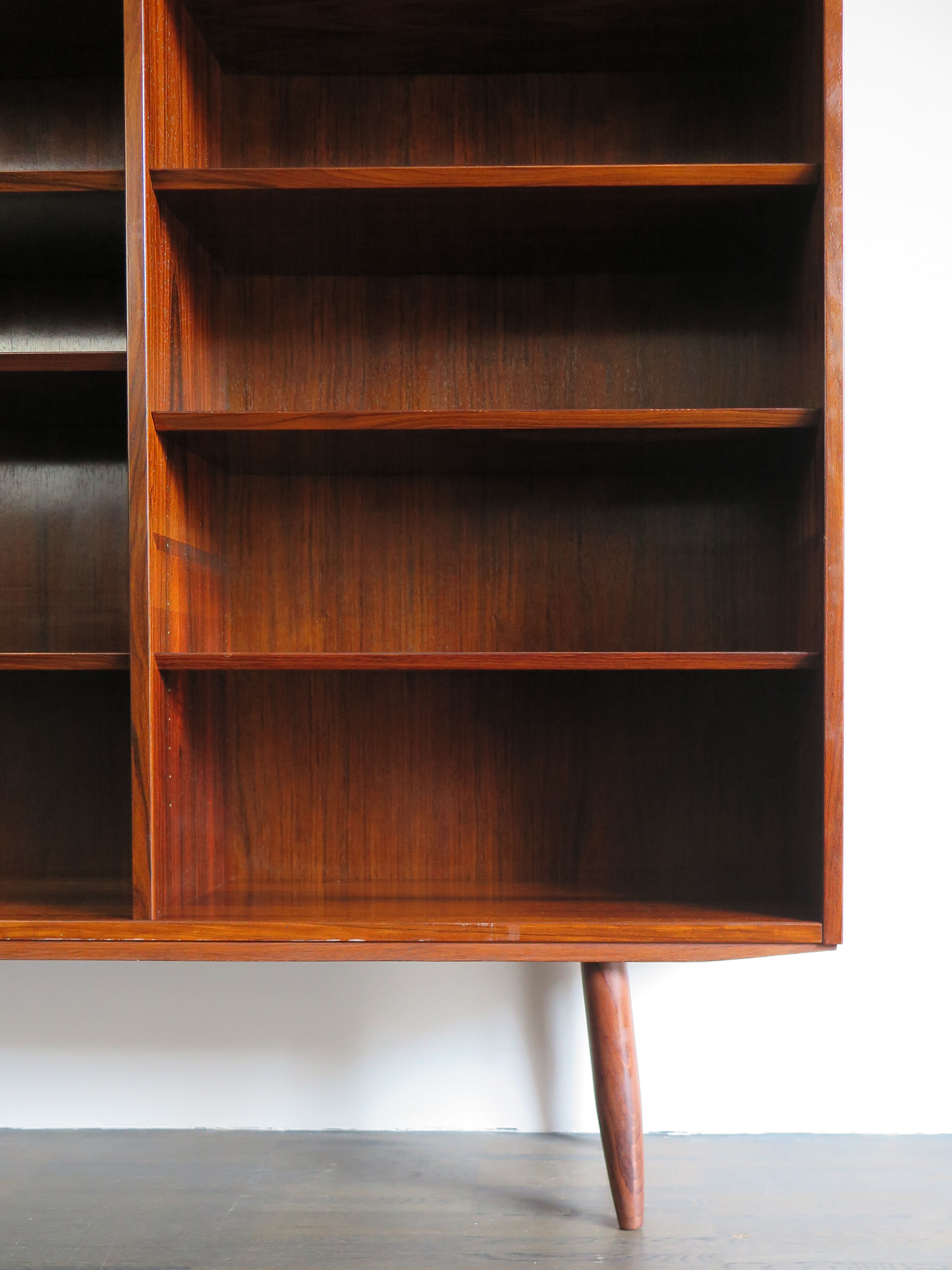 Gunni Omann danish wood bookcase, 1960s