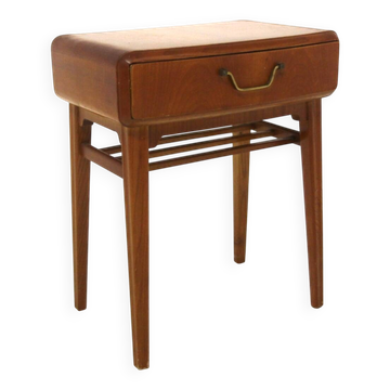 Scandinavian bedside table "Maj", Axel Larsson, Sweden 1950