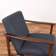 Fauteuil lounge polonais du milieu du siècle par Edmund Homa, 1960