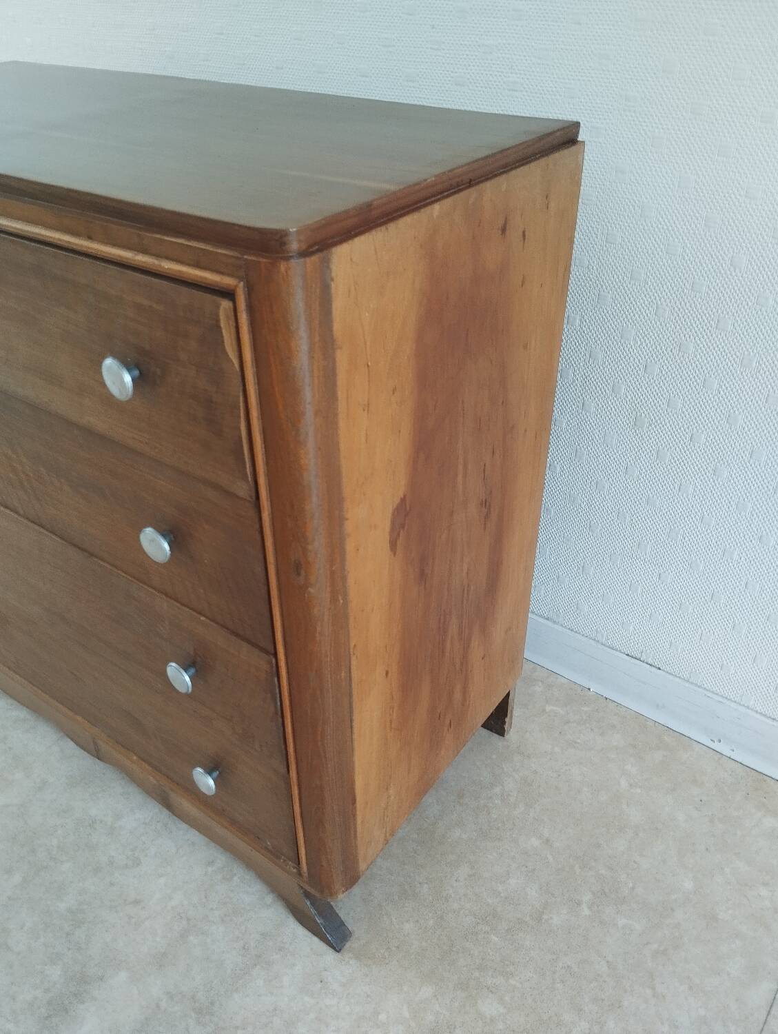 Vintage cherry chest of drawers